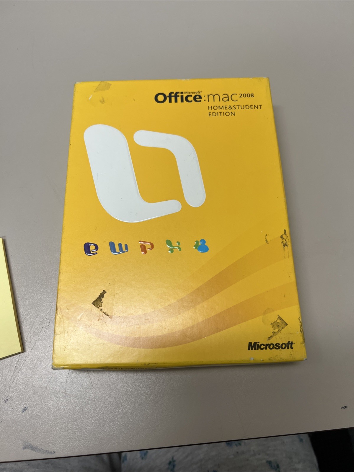 Microsoft Office 2008 Home and Student Edition for Mac Has CD Key