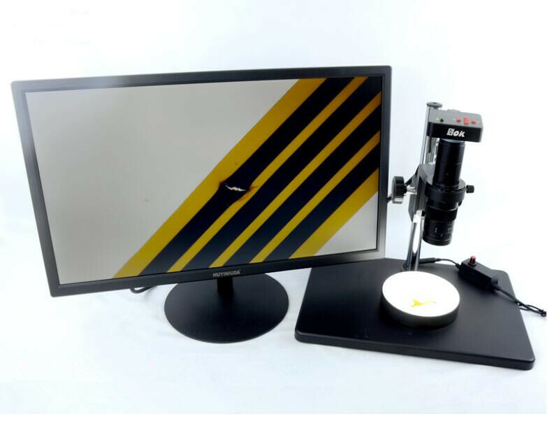100V-240V Adjustable Brightness LED Ring Bottom Light Source f Stereo Microscope