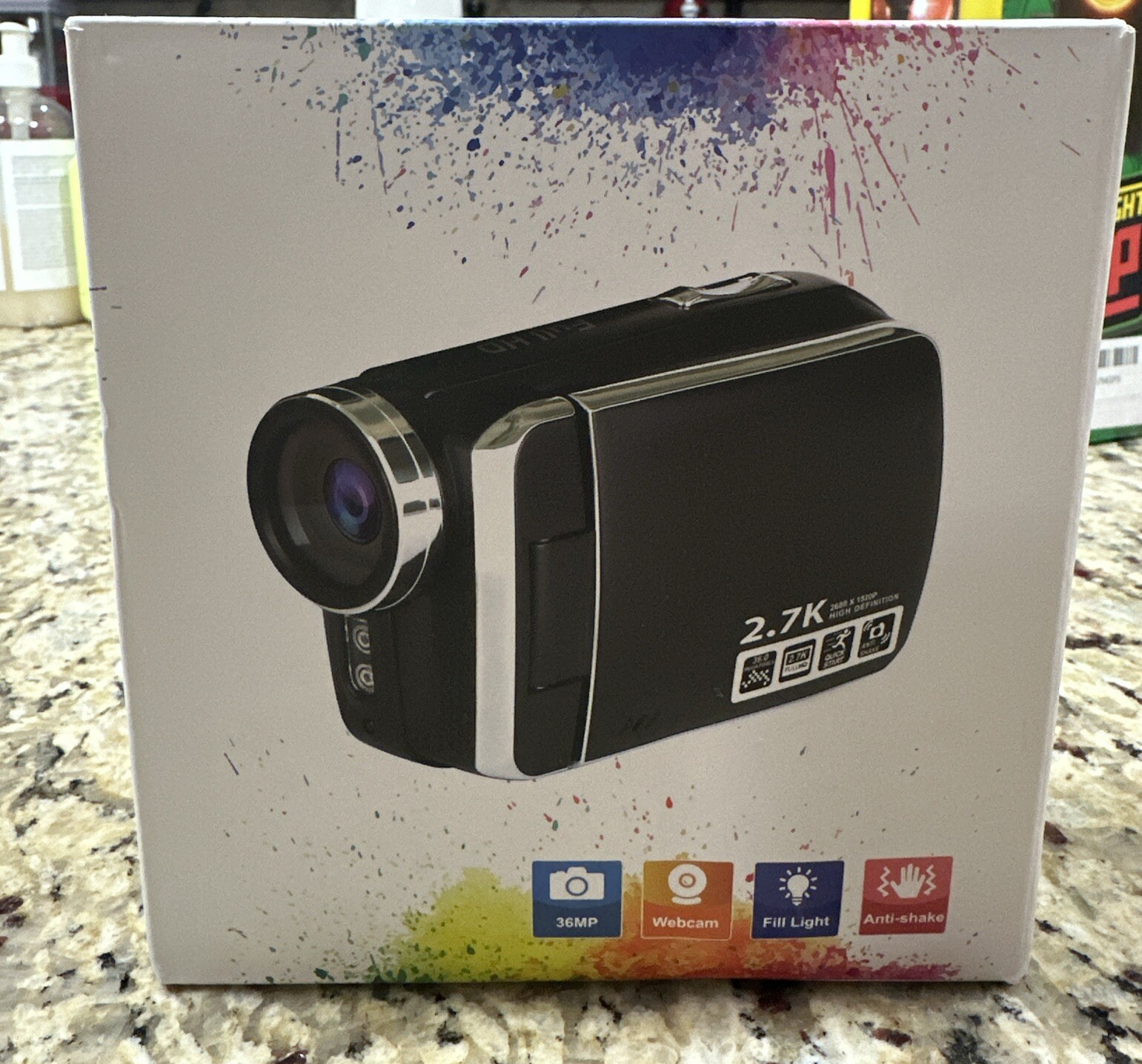 Video Camera Camcorder  2.7K 36MP Video Recorder Camera Vlogging Camera NEW