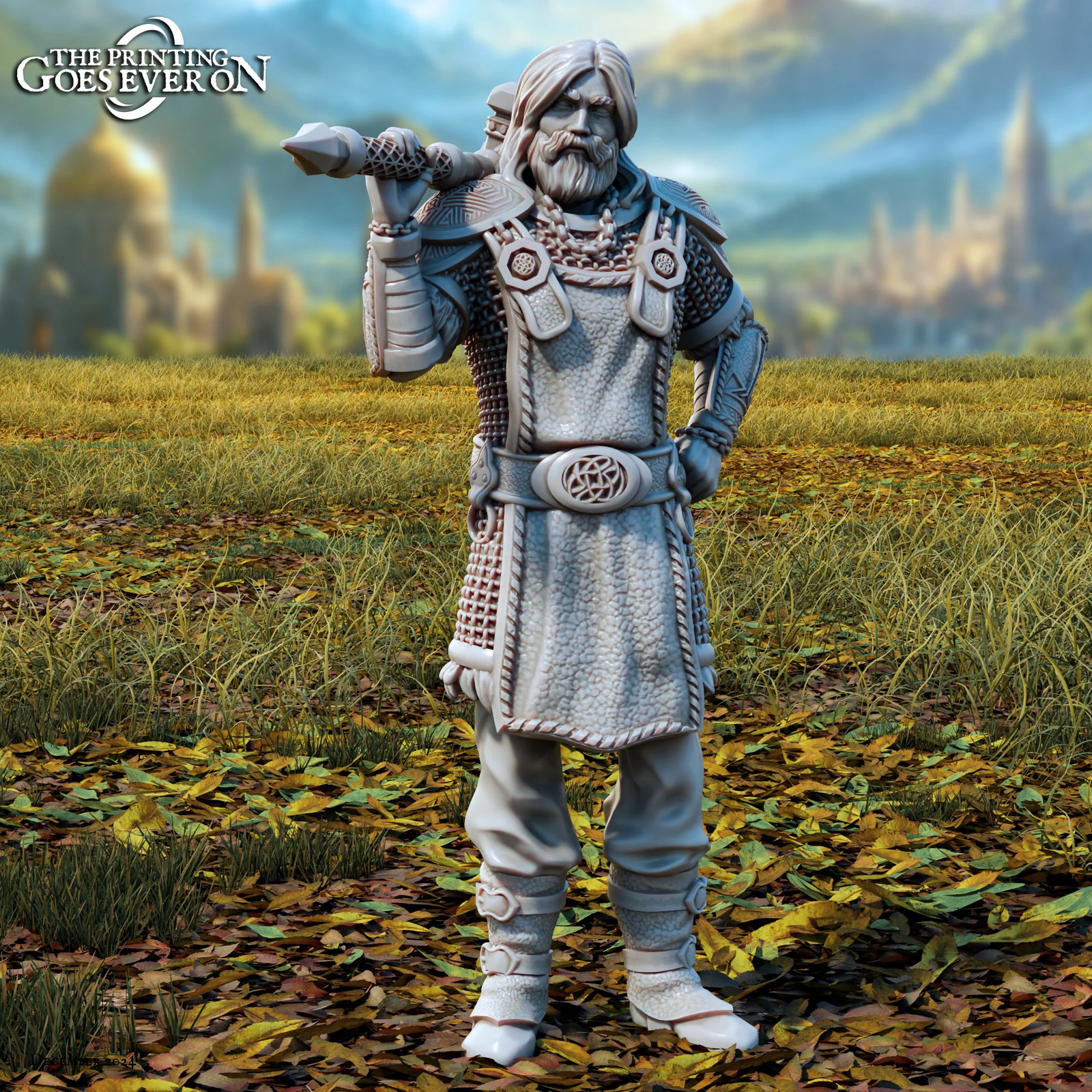 Aedryn, God of Creation - 28-120mm Tales of the - Resin Tabletop Miniature