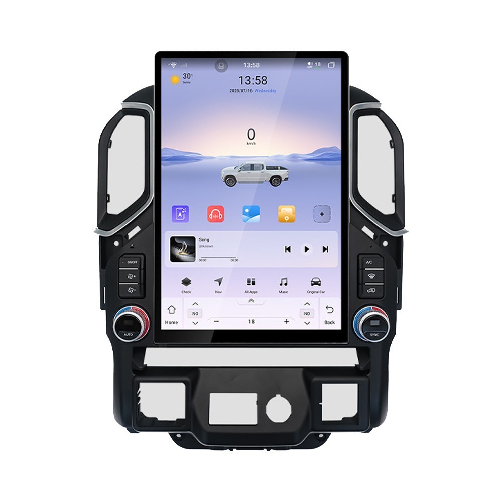 For 2019-2022 Chevrolet Silverado GMC Sierra 4+64GB CarPlay Car Stereo Radio GPS