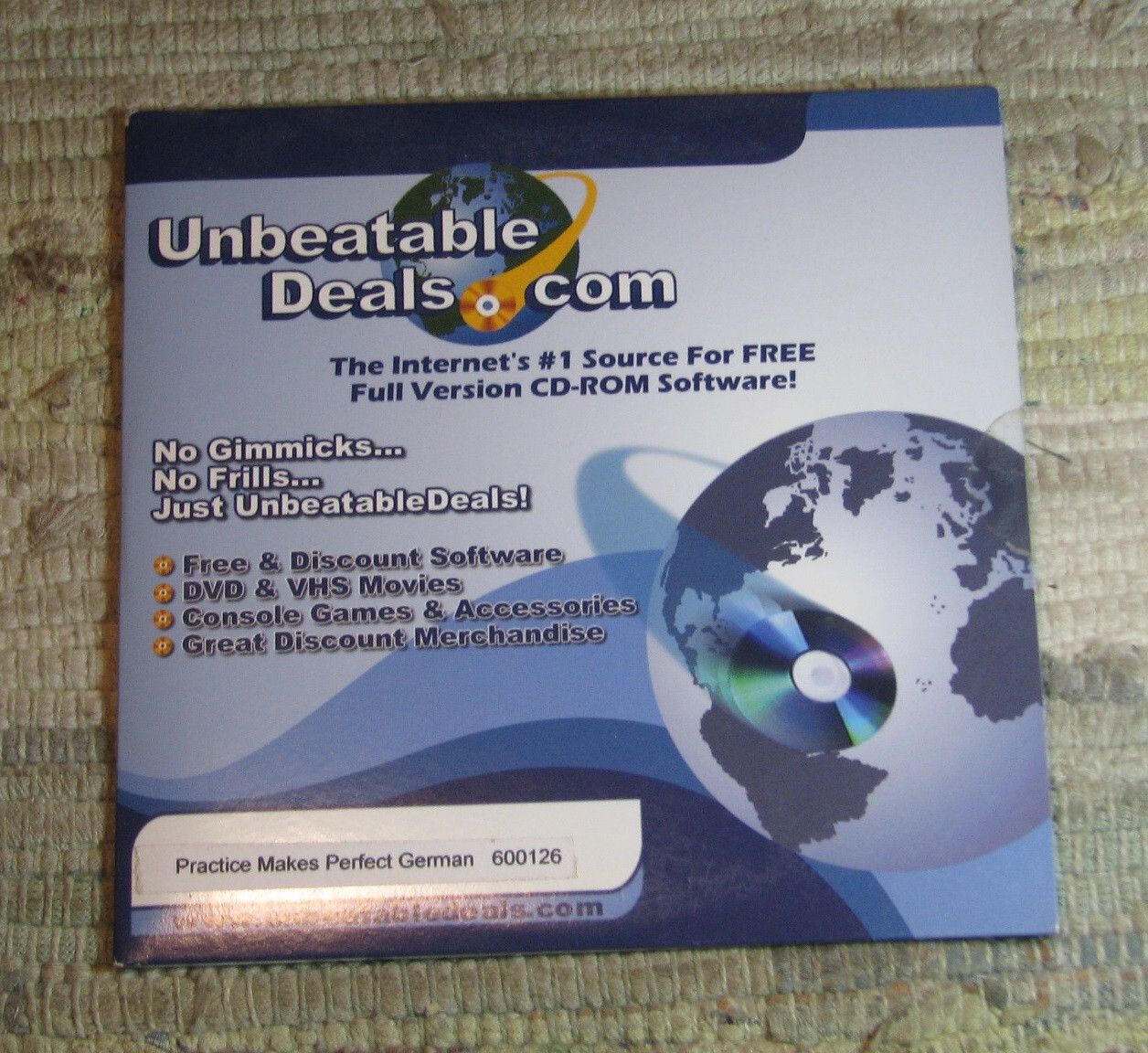 Practice Makes Perfect German 600126 CD-ROM Unbeatable Deals