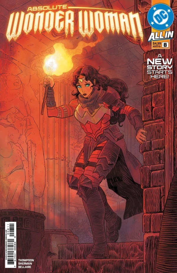 ABSOLUTE WONDER WOMAN 8 CVR A FIRST PRINT NM DC 2025