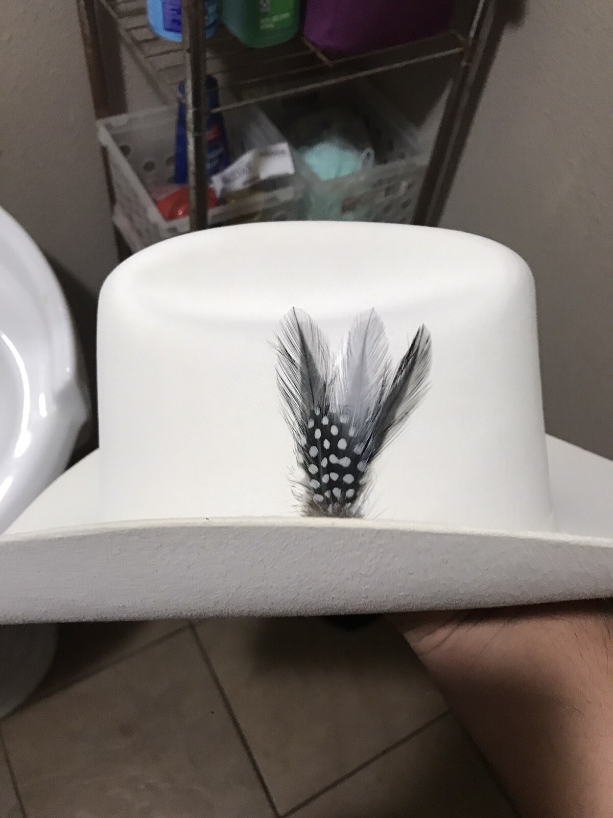 STETSON® “GENUINE” CLASSIC COWBOY HAT FEATHER