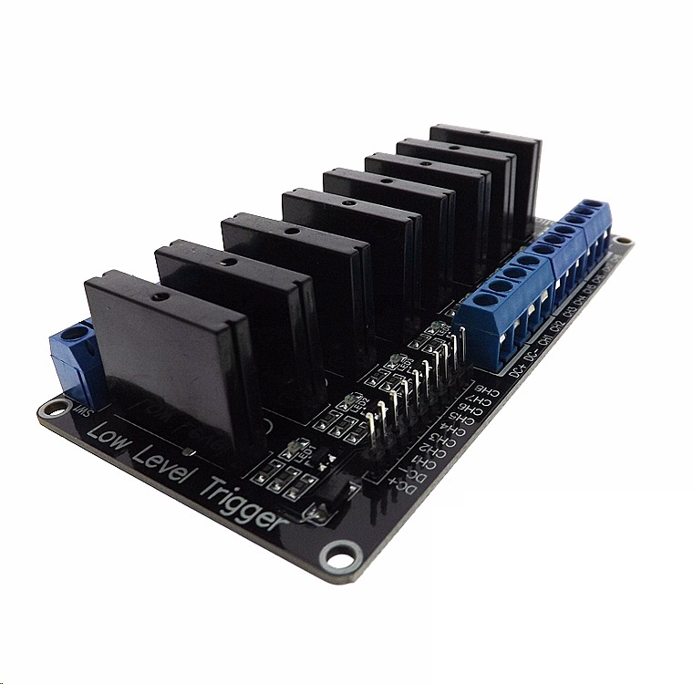5v 8 Channel SSR G3MB-202P Solid State Relay Module For Arduino