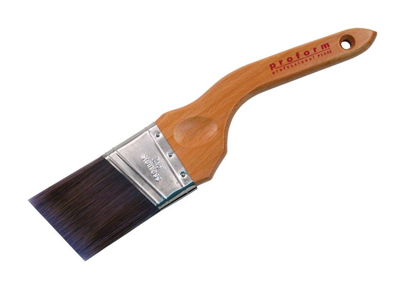 Proform P2.5AS Professional Angled Cut Ergonomic Handle Paint Brush 2-1/2 in.