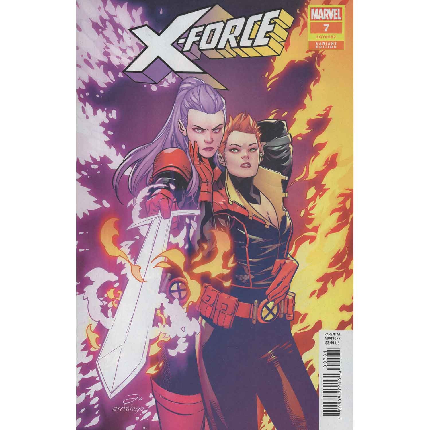 X-Force #7 Marcus To Variant Marvel Comics