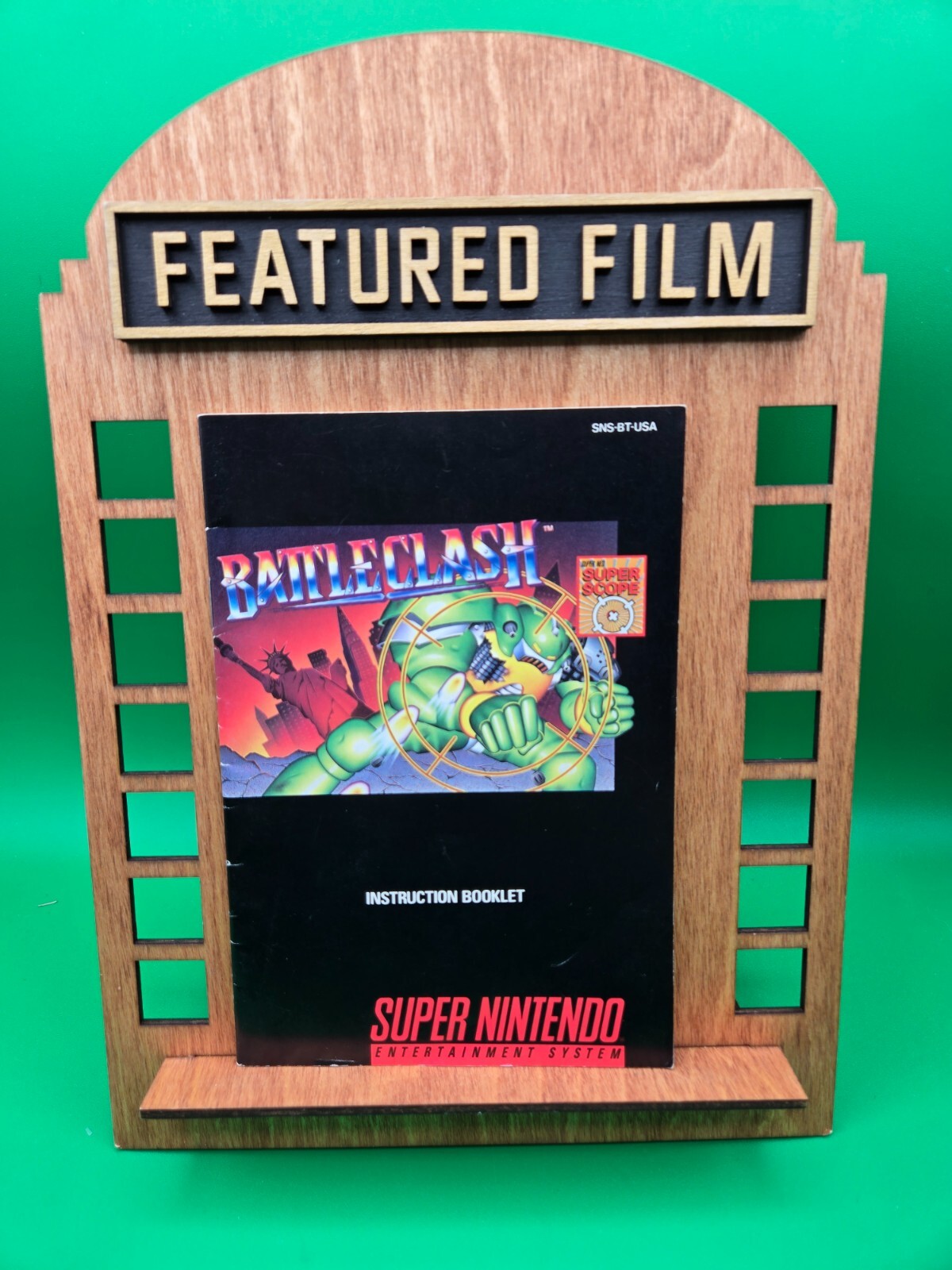 Battle Clash  #SNS-BT-USA |  SNES  |  Manual (1992)