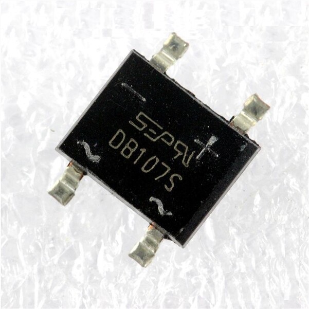 10Pcs Smd DB107 DB107S 1A 1000V Single Phase Diode Rectifier Bridge wi