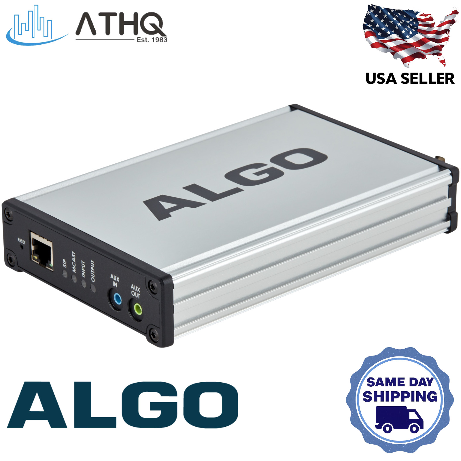 Algo 8301 IP Paging Adapter & Scheduler SIP Multicast Paging Interface PoE - NEW
