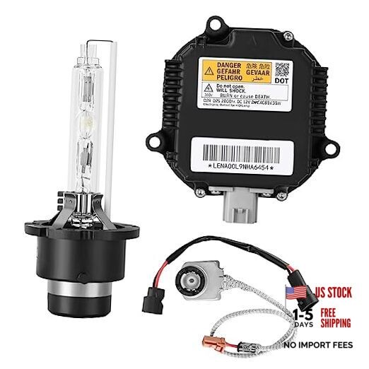 HID Headlight Ballast W/Igniter & D2S Bulb for Infiniti EX35 EX37 FX35 1 Pack