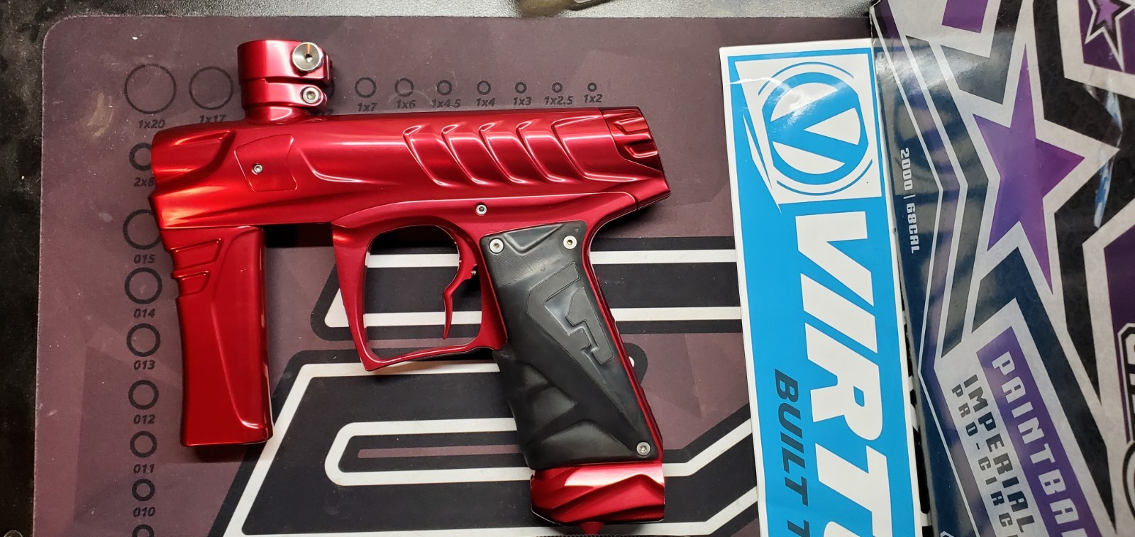 Field One  Force Electronic Paintball Marker - Red Color