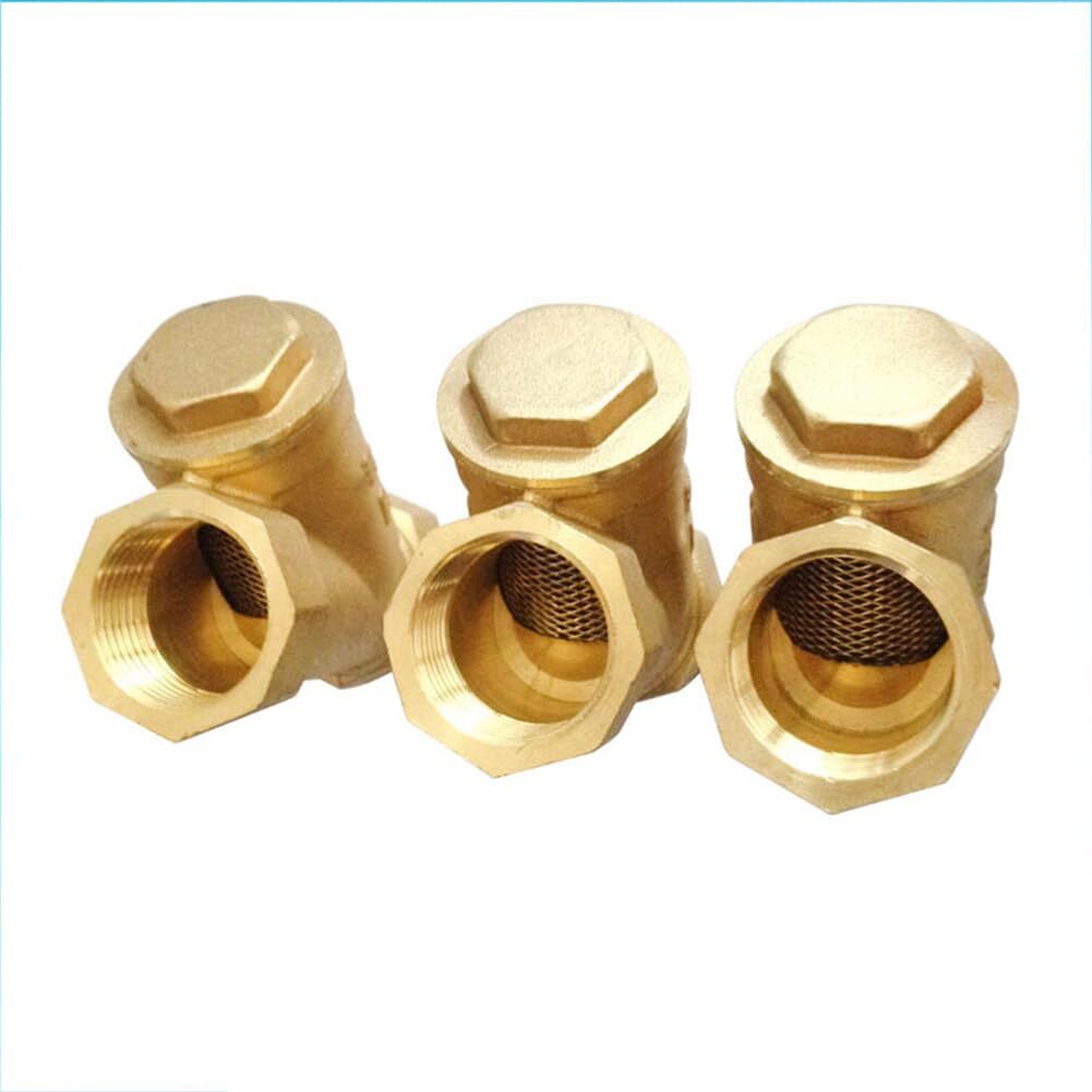 Brass 1/2" Female Y Shaped Strainer Mesh Filter Valve