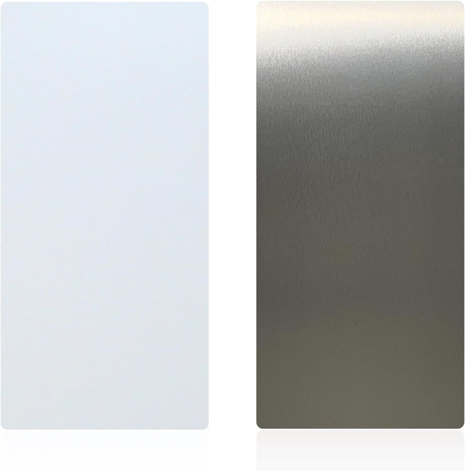 5seconds Double Sided Bathroom Hand Dryer Wall Splash Guard  Aluminum Wall Guard