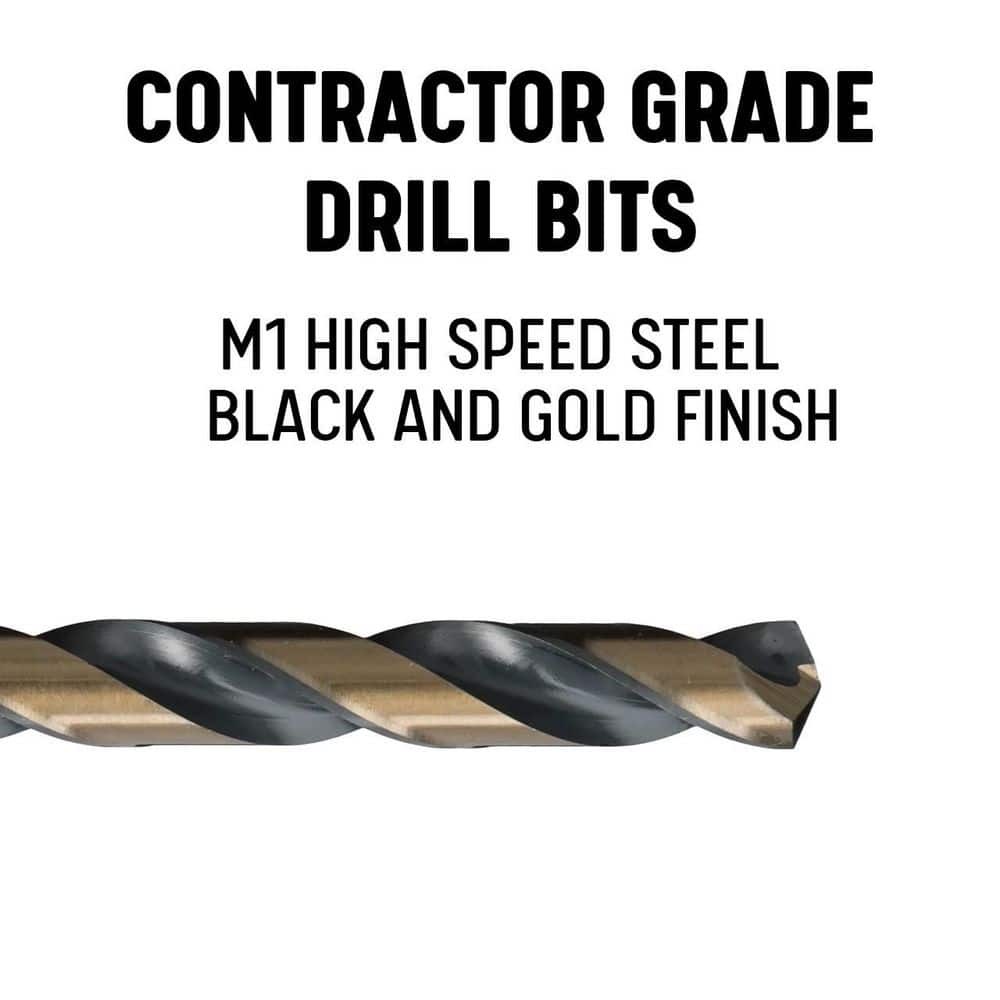 33/64 In. Contractor Grade Drill Bit with 1/2 In. 3-Flat Shank