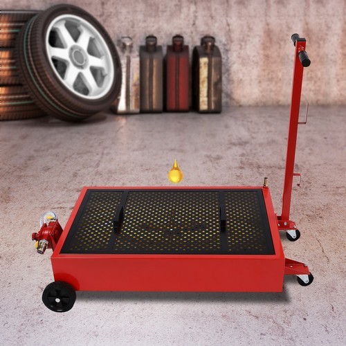 Oil Drain Tank 20 Gallon Large Capacity Oil Change Pan Oil Drain Pan Container