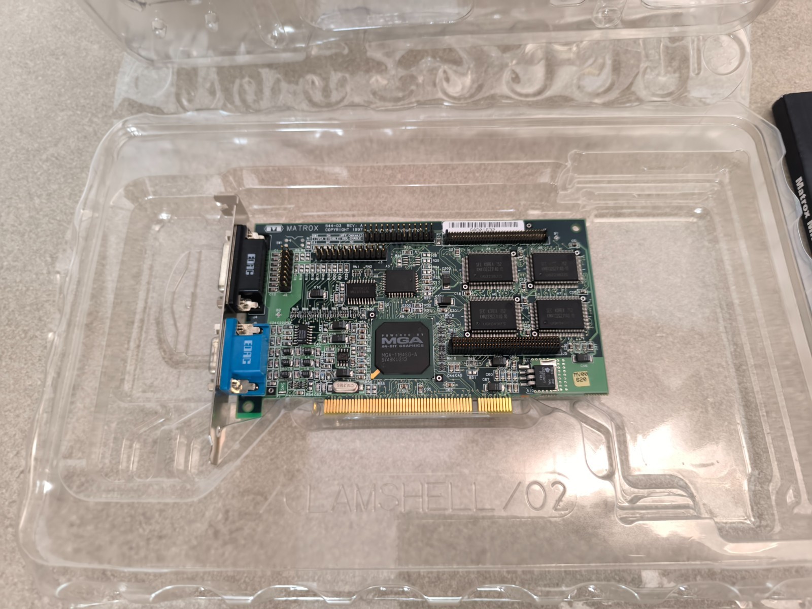 🔴Matrox Mystique 220 4Mb PCI[New & Box]