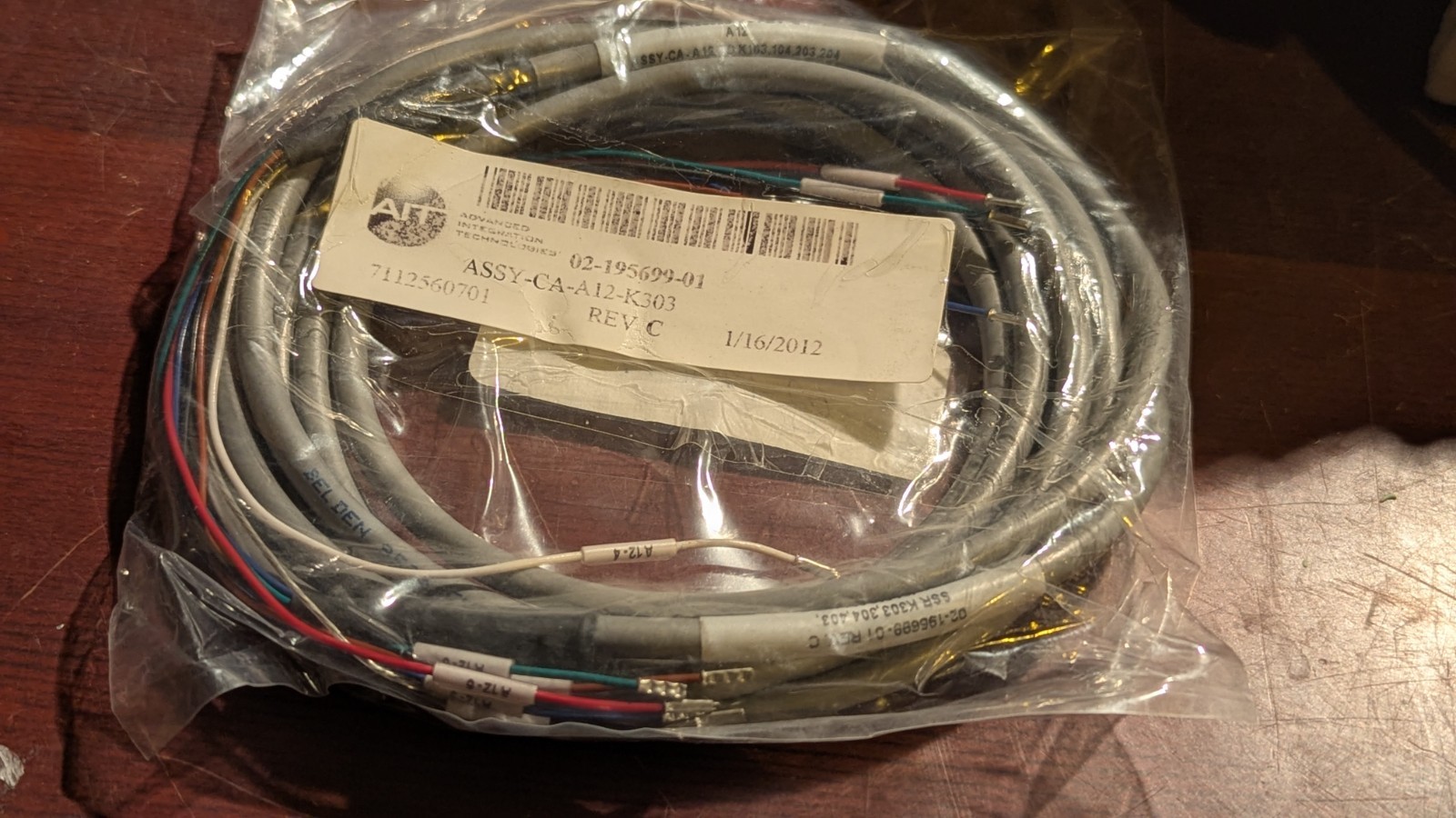 Future Hardware Technology / ASM ASSY-CA-A12-K303 02-195699 New & Sealed