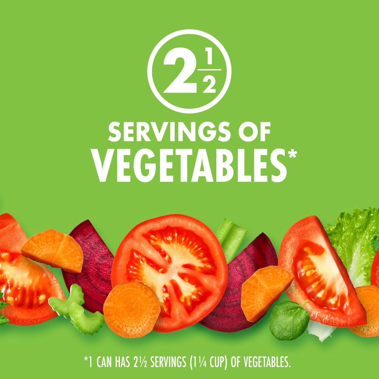 24 Single-Serve Vegetable Juice Cans, 100% Juice – No Added Sugars