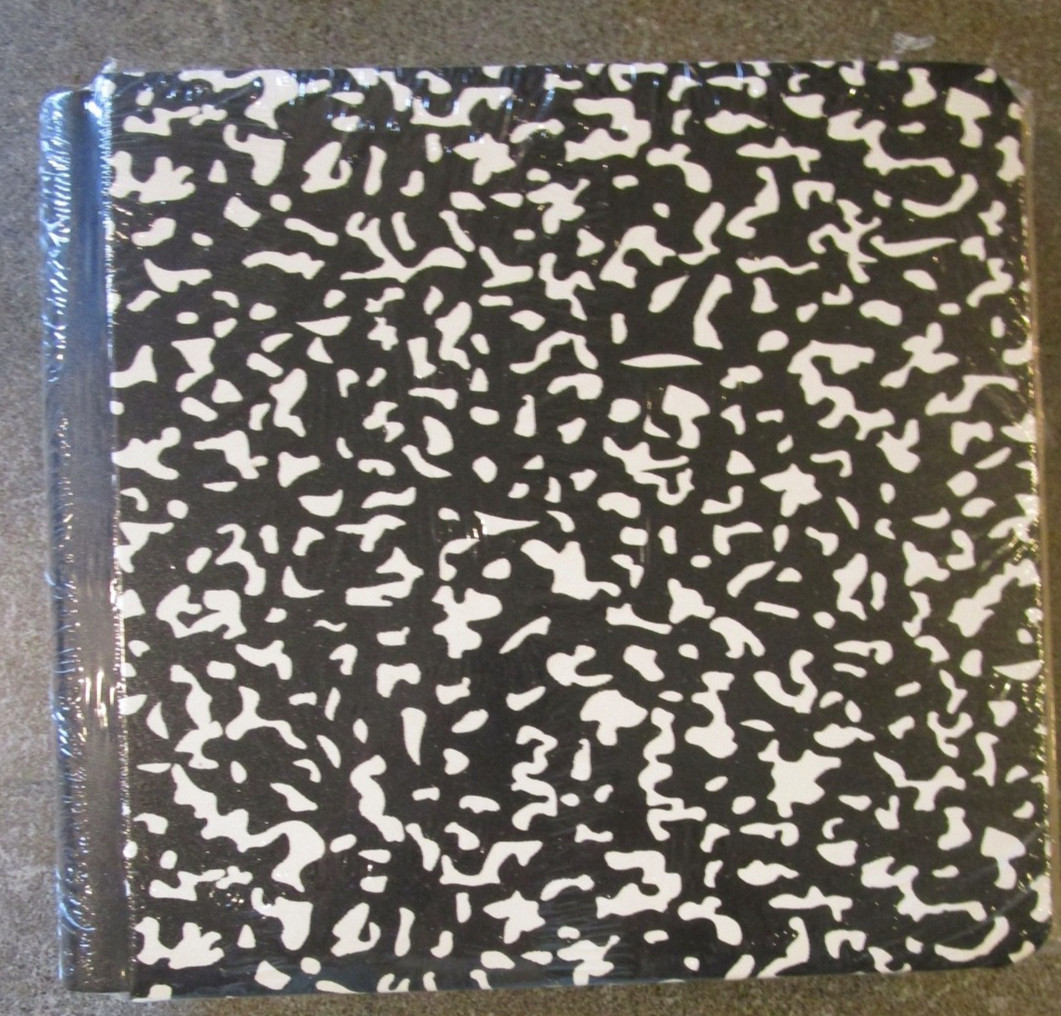 Creative Memories SCHOOL DAYS 8x8 Ebony Composition Fast2Fab Album w/page prot.