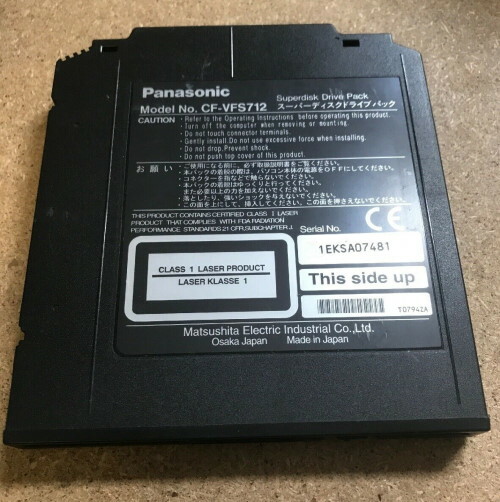 Panasonic Toughbook CF-71 CF-72 120MB SuperDisk LS-120 Super-Floppy Disk Drive