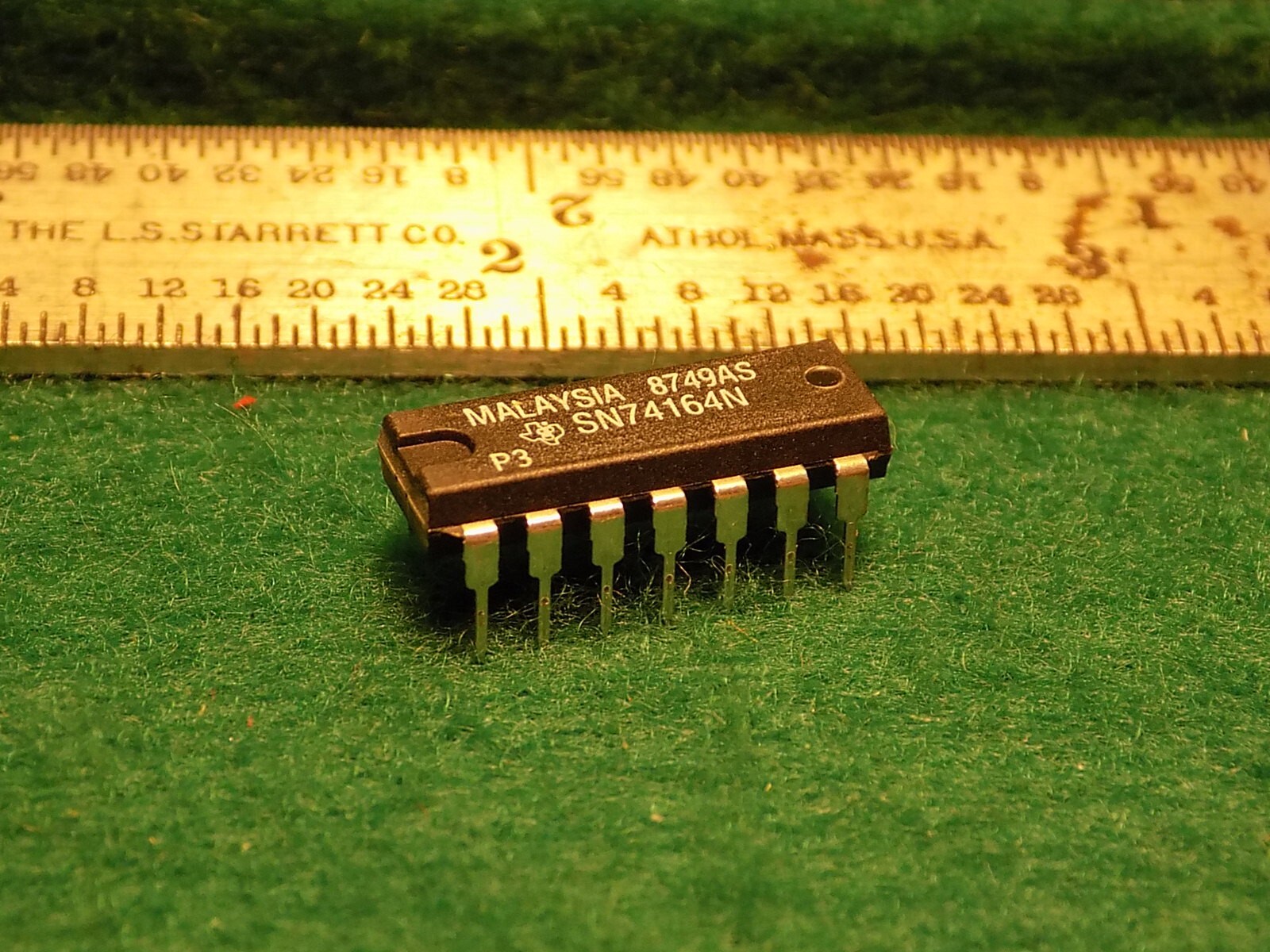 (4) TEXAS INSTRUMENTS SN74164N SHIFT REGISTER NOS
