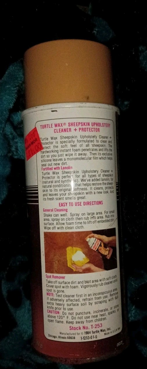 Turtle Wax Sheep Skin Upholstery Cleaner