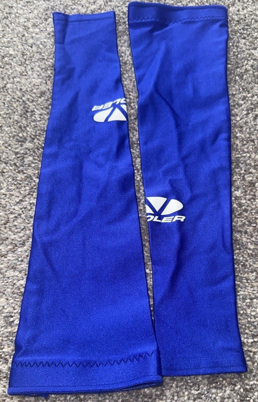 Volver Cycling Biking Arm Bands Blue Elastic
