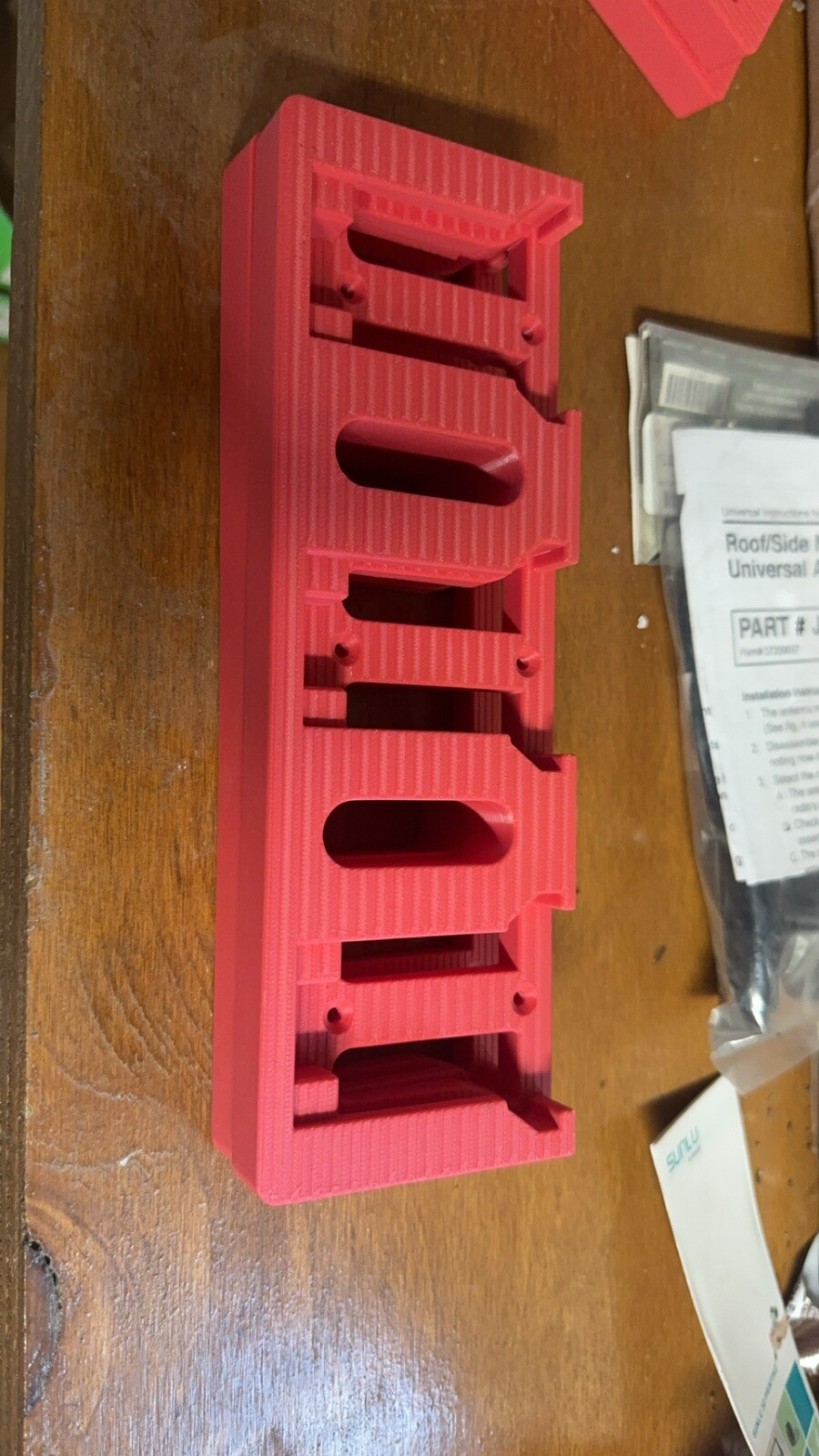 2 Milwaukee M18 Battery Holder Wall Mount - Holds 3each,, 3D printed, USA Made