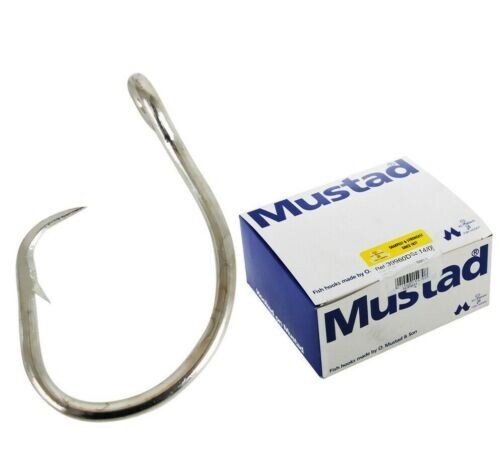 MUSTAD 39960-DT-FORGED 2X STRONG DURATIN  CIRCLE HOOKS CHOOSE SIZE 100PK!