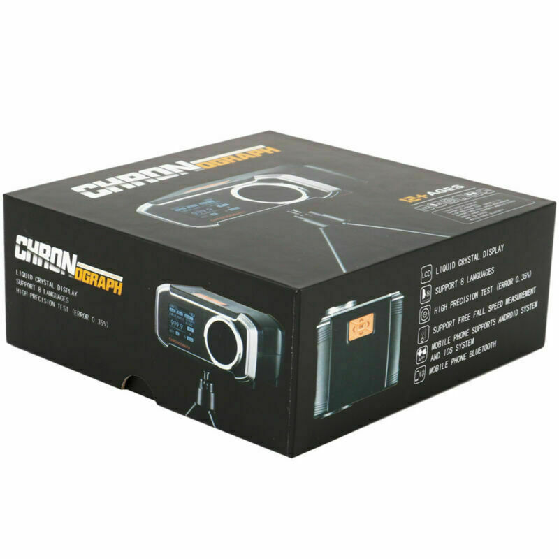 LCD Display High Precision PP BB Shooting WST X01 Speed Tester Chronograph