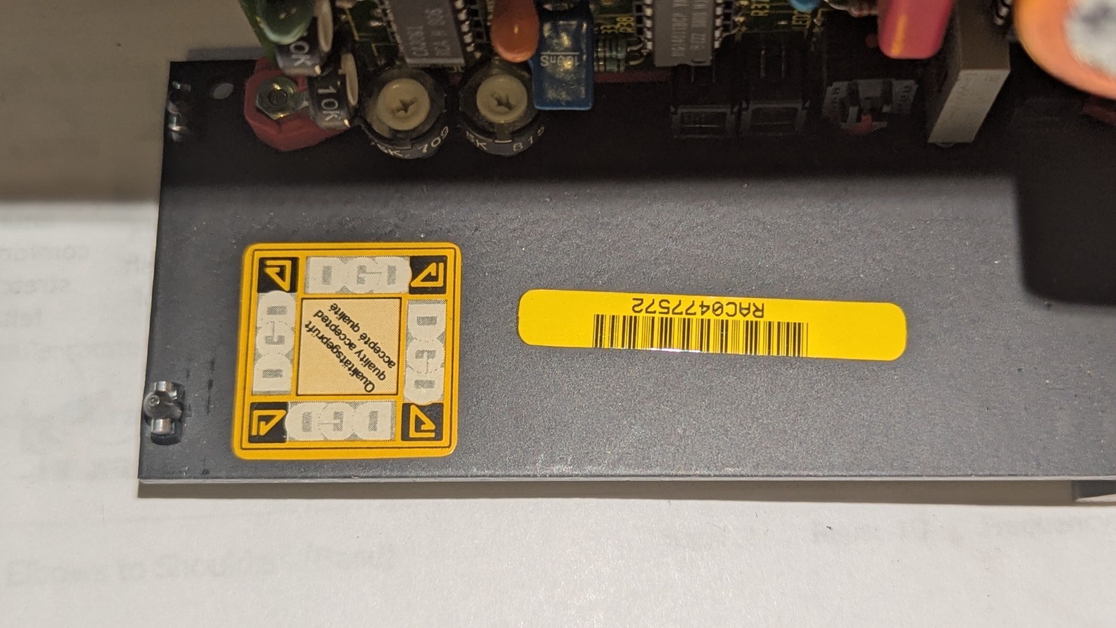 Cooper Industries LS030292 1000-8 Control Board / Plug in Module NOS