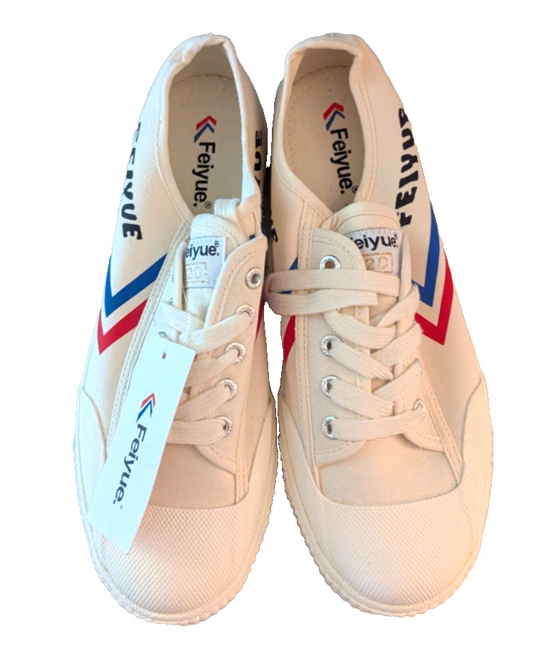 Feiyue Martial Arts Kung fu Lo Top Canvas Trainer Sneakers Shoes US8 EU41 UK7