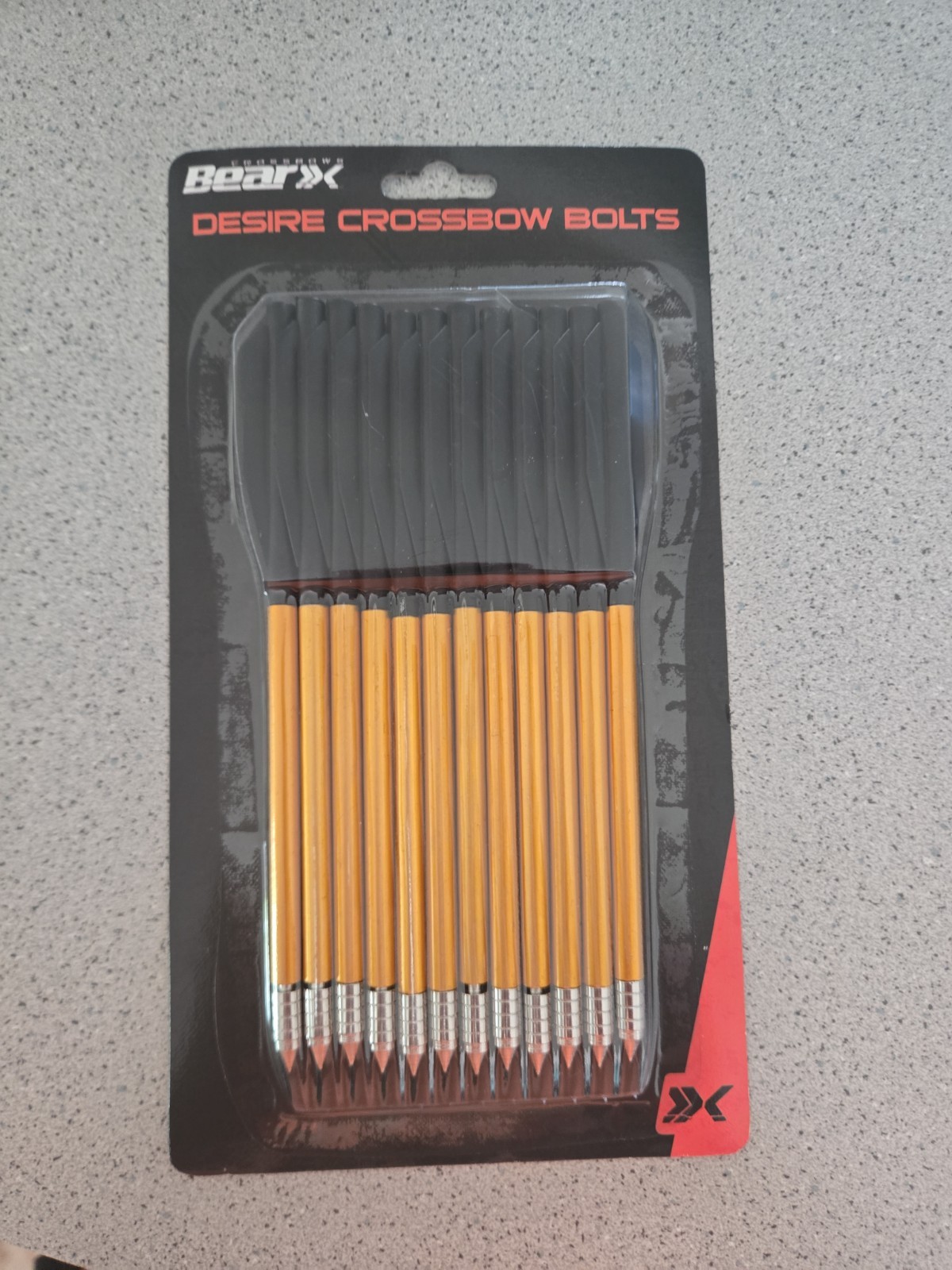 New Bear Desire Handheld Crossbow Replacment Aluminum Bolts 12 Pack