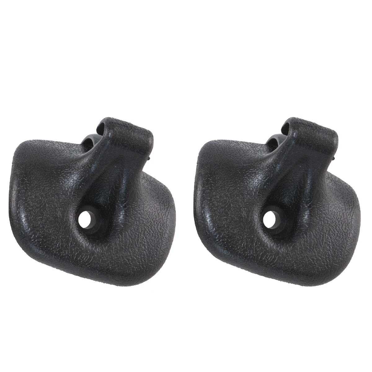2 Pcs Sun Visor Retainer Clip Black For 2001-2006 Chrysler Sebring Convertible