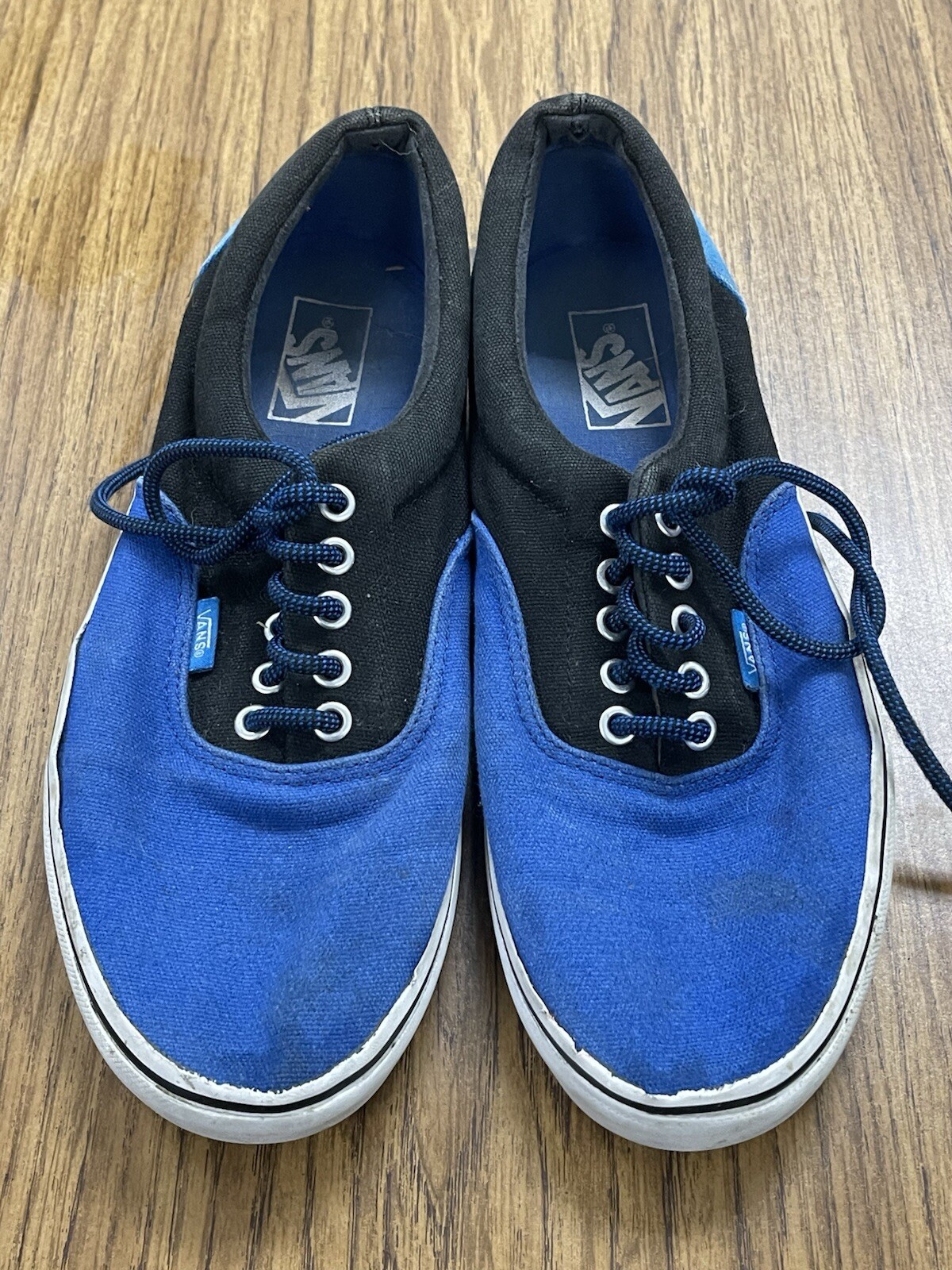 Vans Era Pro Men’s Blue Black Skate Casual Lace Up Shoes Size 9.5 Women’s 11