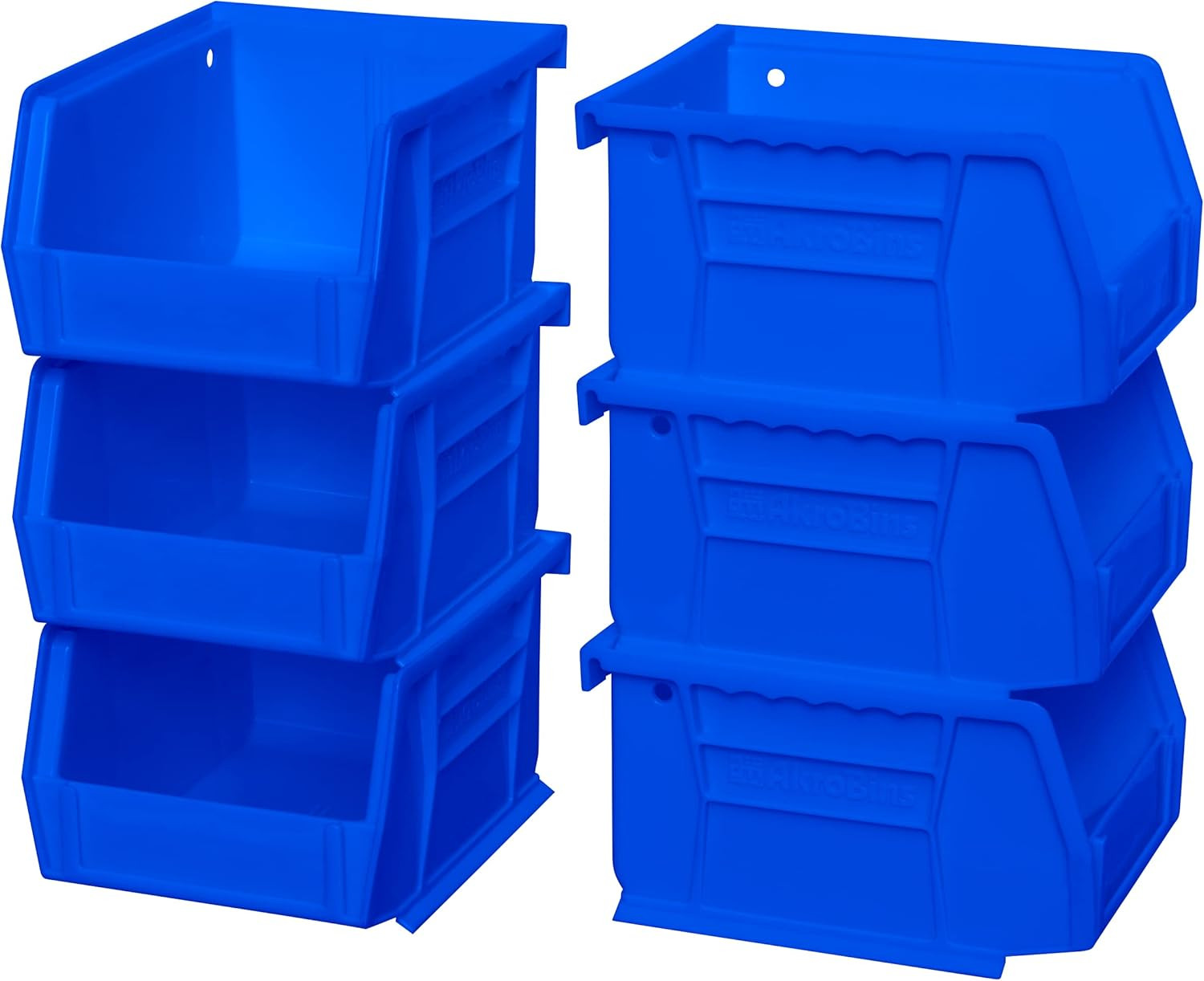 30210 Akrobins Plastic Hanging Stackable Storage Organizer Bin, 5-Inch X 4-Inch