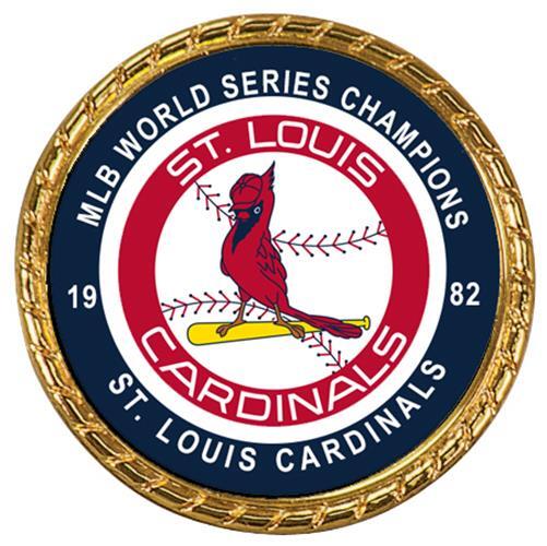 Tribute Coin St Louis Cardinals 1982 MLB World Series Champions Championship