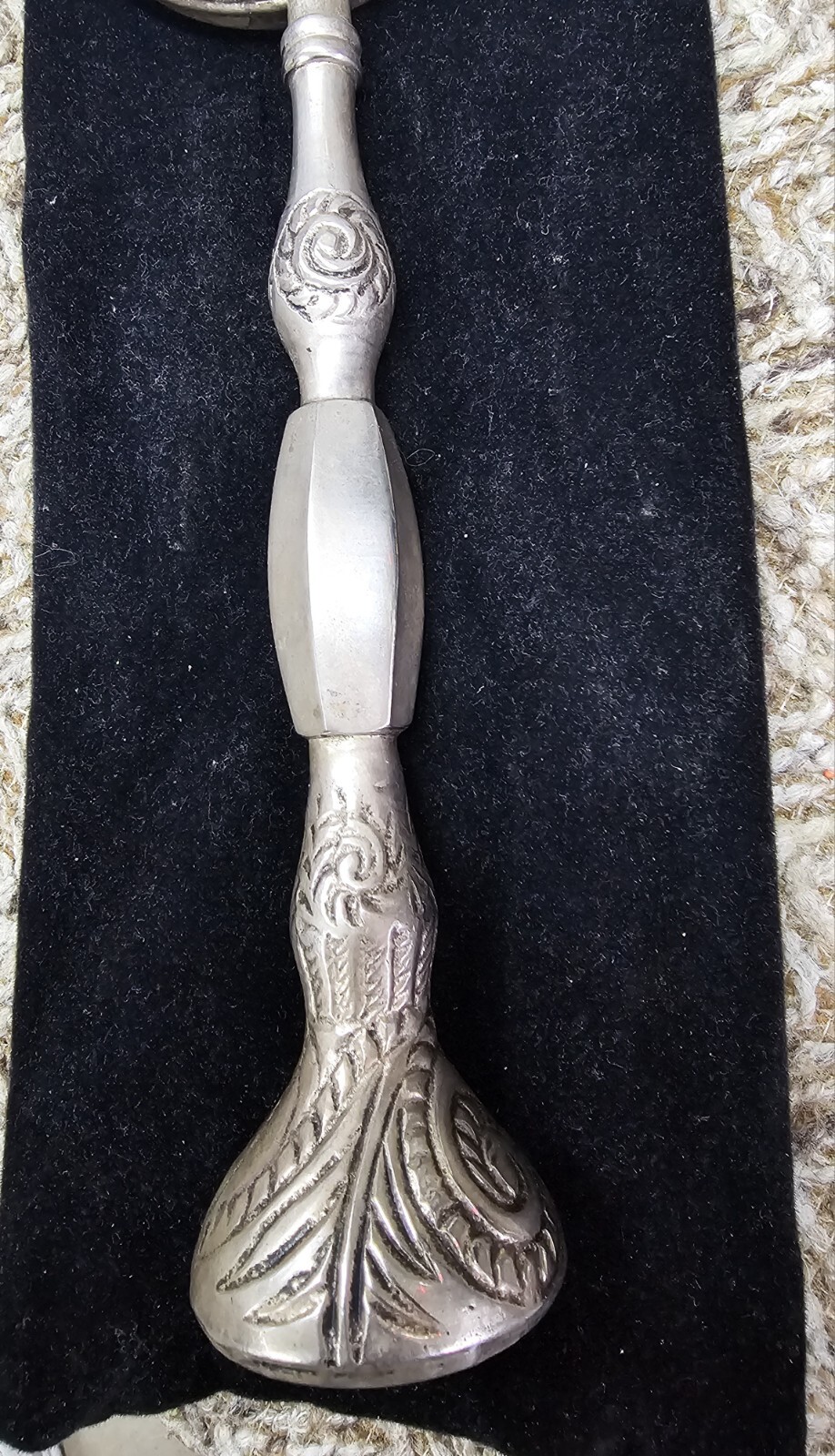 Vintage Silver Magnifier Glass