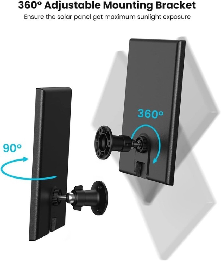 ieGeek Solar Charger for Wireless Security Cameras TYPE-C Port, Plug & Play