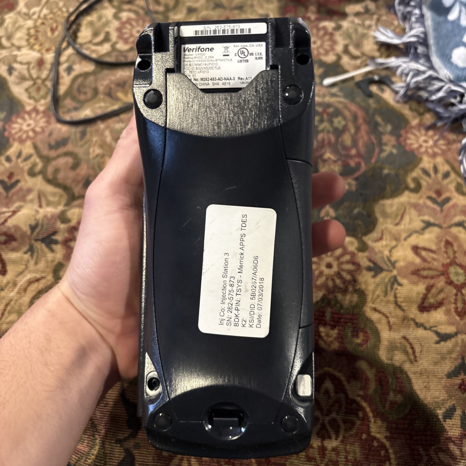 Verifone VX520 VX 520 Credit Card Machine Terminal Reader