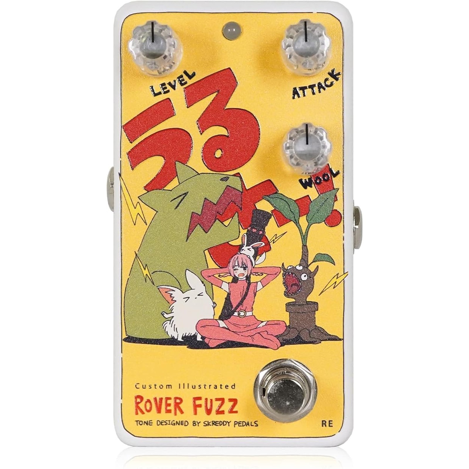 Animals Pedal Rover Fuzz Guitar Effect Pedal coalowl Art Reprint Edition Japan