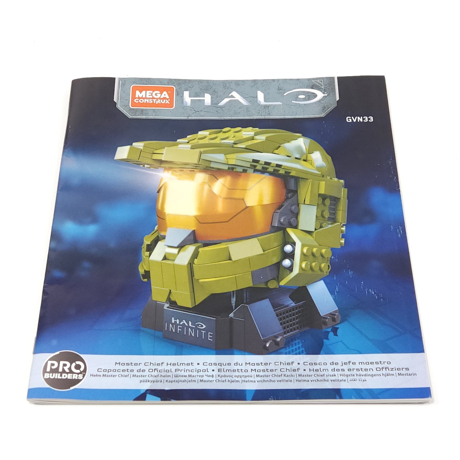 2020 MEGA Construx Halo Infinite Master Chief Helmet Pro GVN33 PARTS ONLY