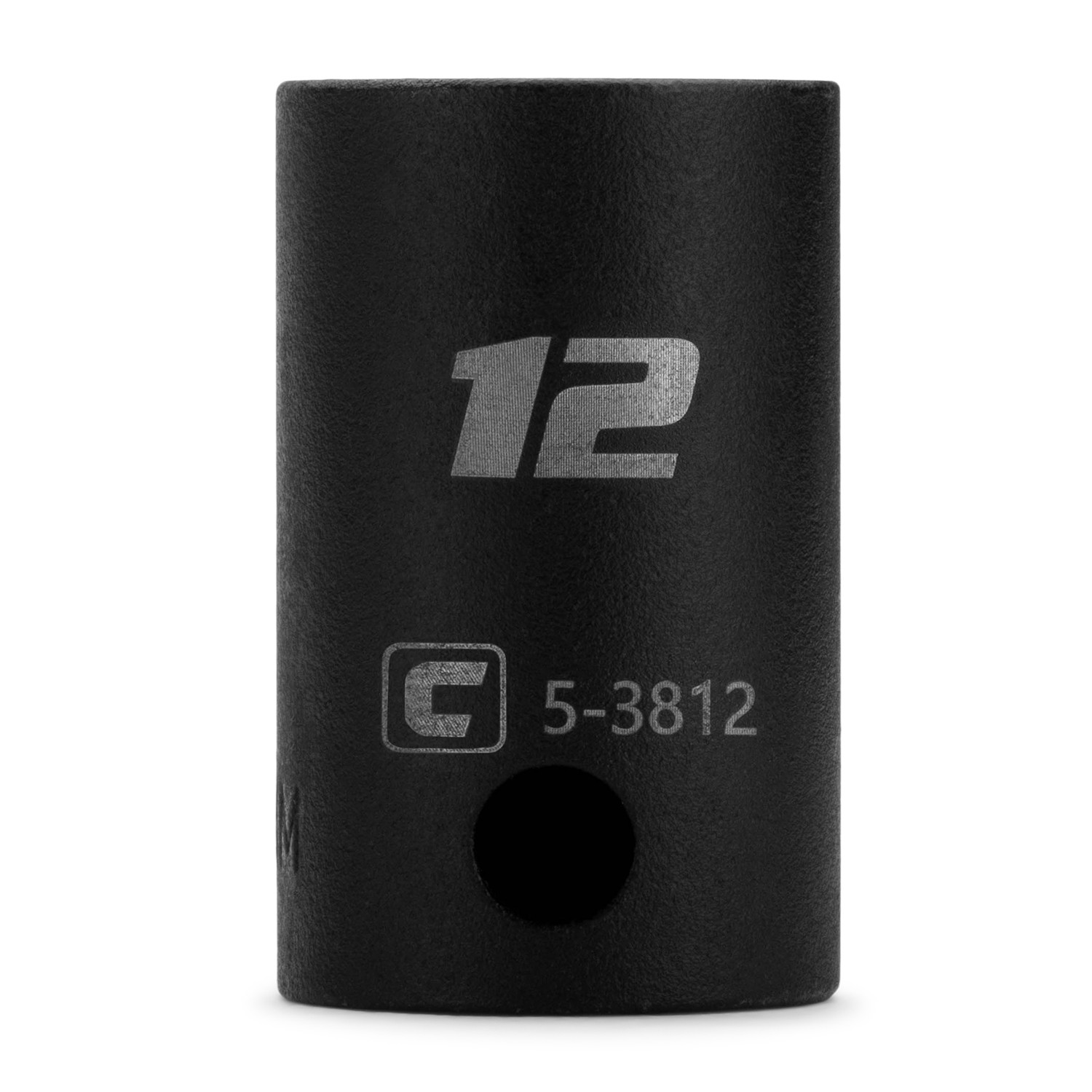 Capri Tools Shallow Impact Socket, 3/8 in. Drive, 12-Point, Metric 8 to 24 mm