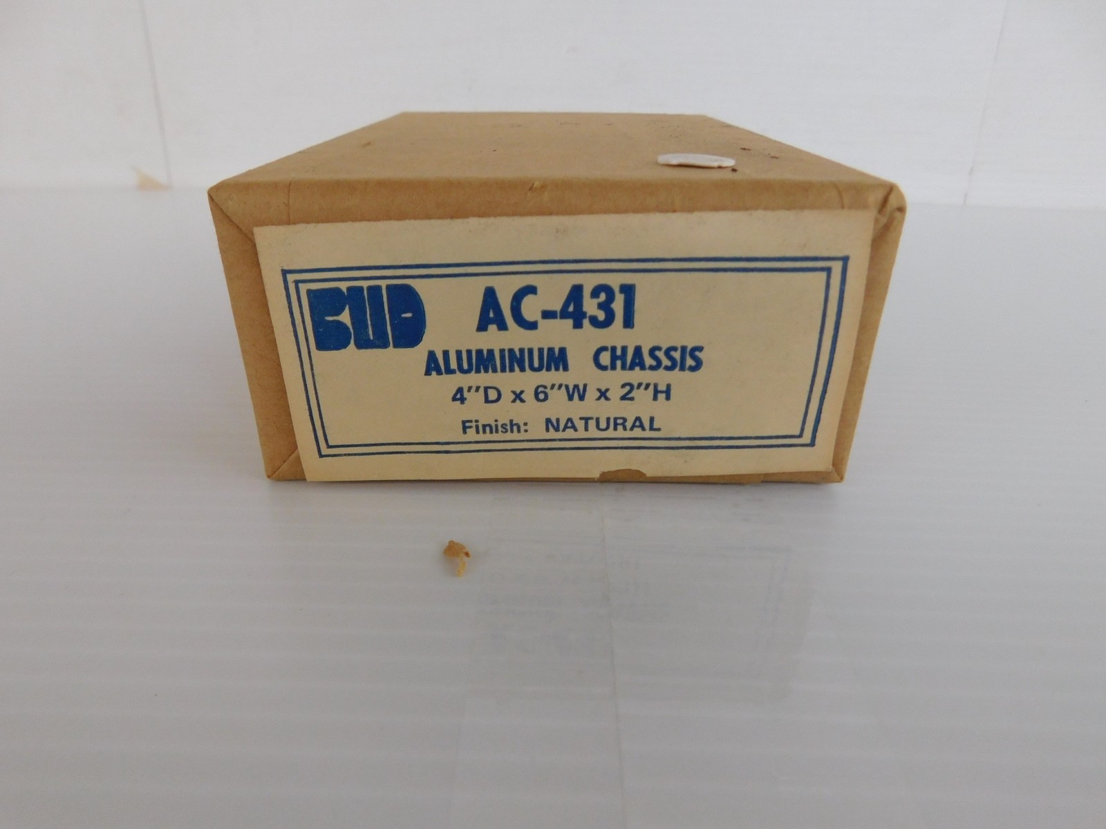 BUD ALUMINIUM CHASSIS AC-431 4"X6"X2" (LKP171)