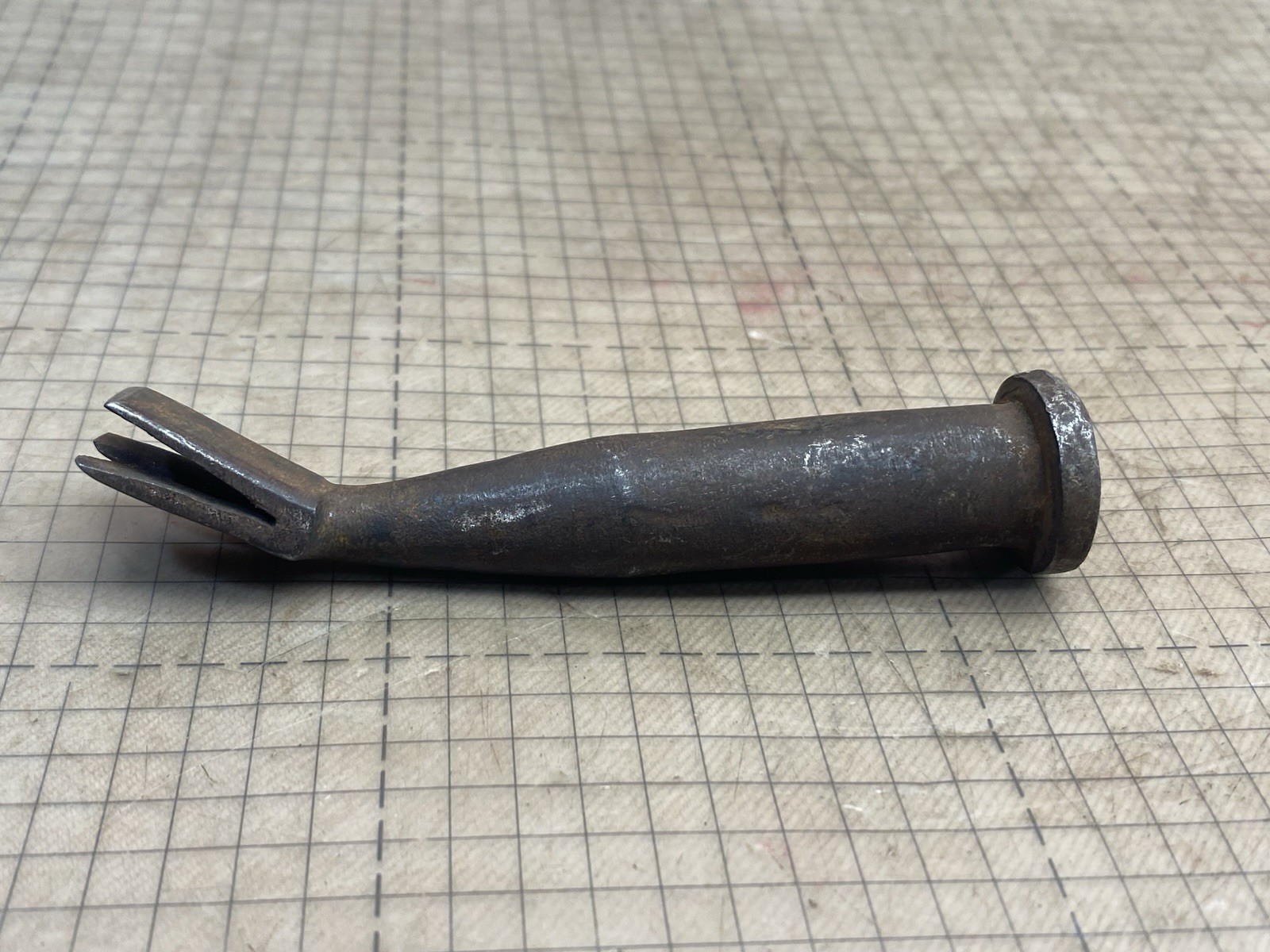 Unusual Antique Punch Claw Hammer Blacksmith Farriers ? Old Special Tool Nice