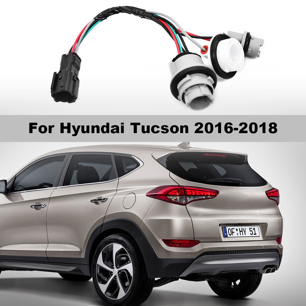 Tail Light Lamp Socket & Wire Harness For 2016-2018 Hyundai Tucson 92480-D3010