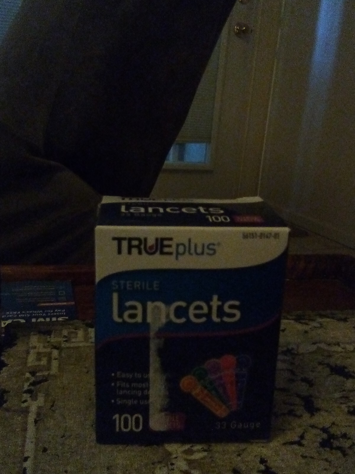 Trueplus Sterile Lancet - 100 Count Multi Color