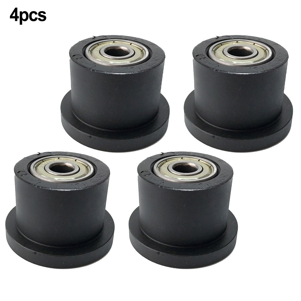 Rowing Machine Seat Roller Wheels 4pcs for High Intensity Training