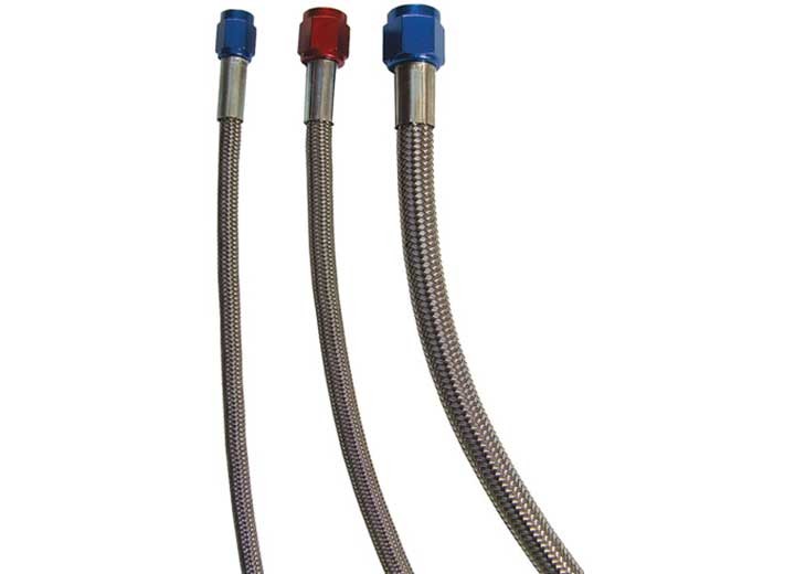 Big End 35016 Assembled Nitrous Feed Line -4AN Blue 72"